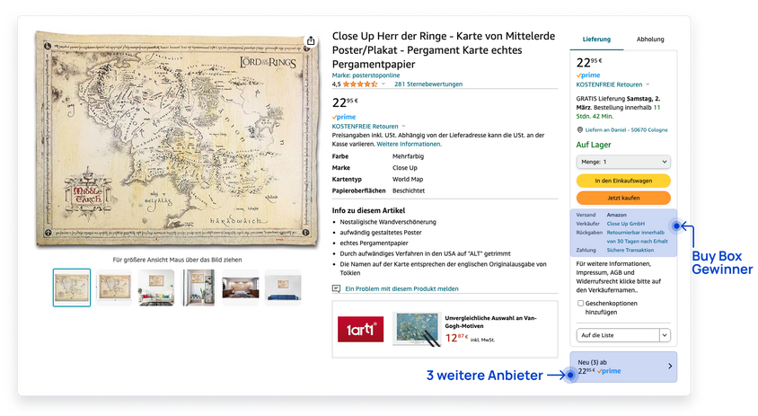 Prodej na Amazonu je možný s základním účtem - pro firmy je však skutečně vhodný pouze profesionální plán.