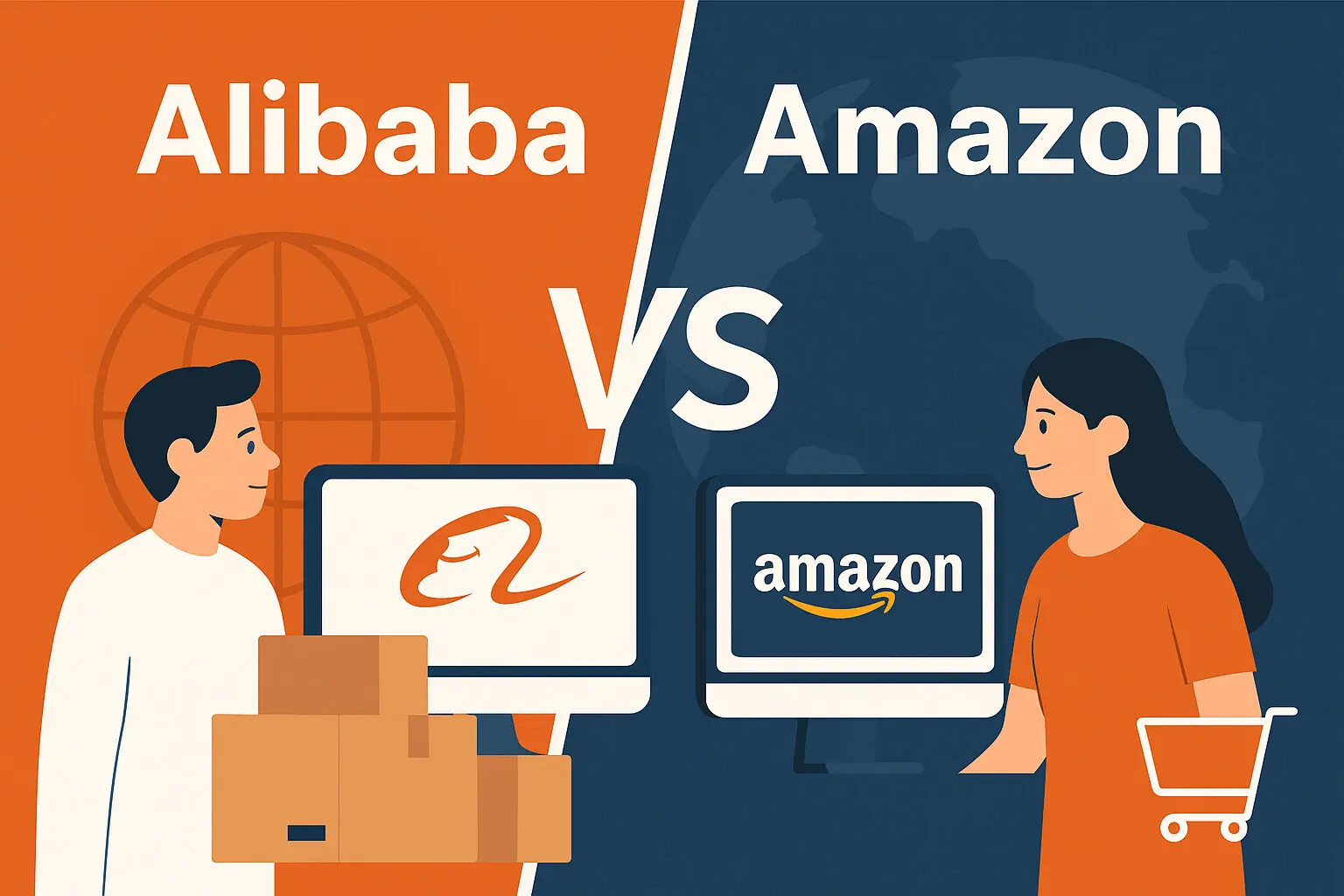 Alibaba vs. Amazon – Besonderheiten & Chancen für Verkäufer